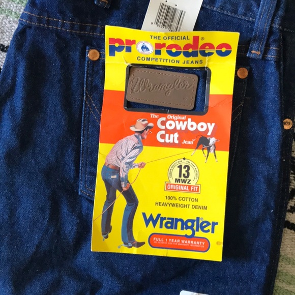Vintage Wranglers 13MWZ, 36x34 *read measurements* - Picture 5 of 7